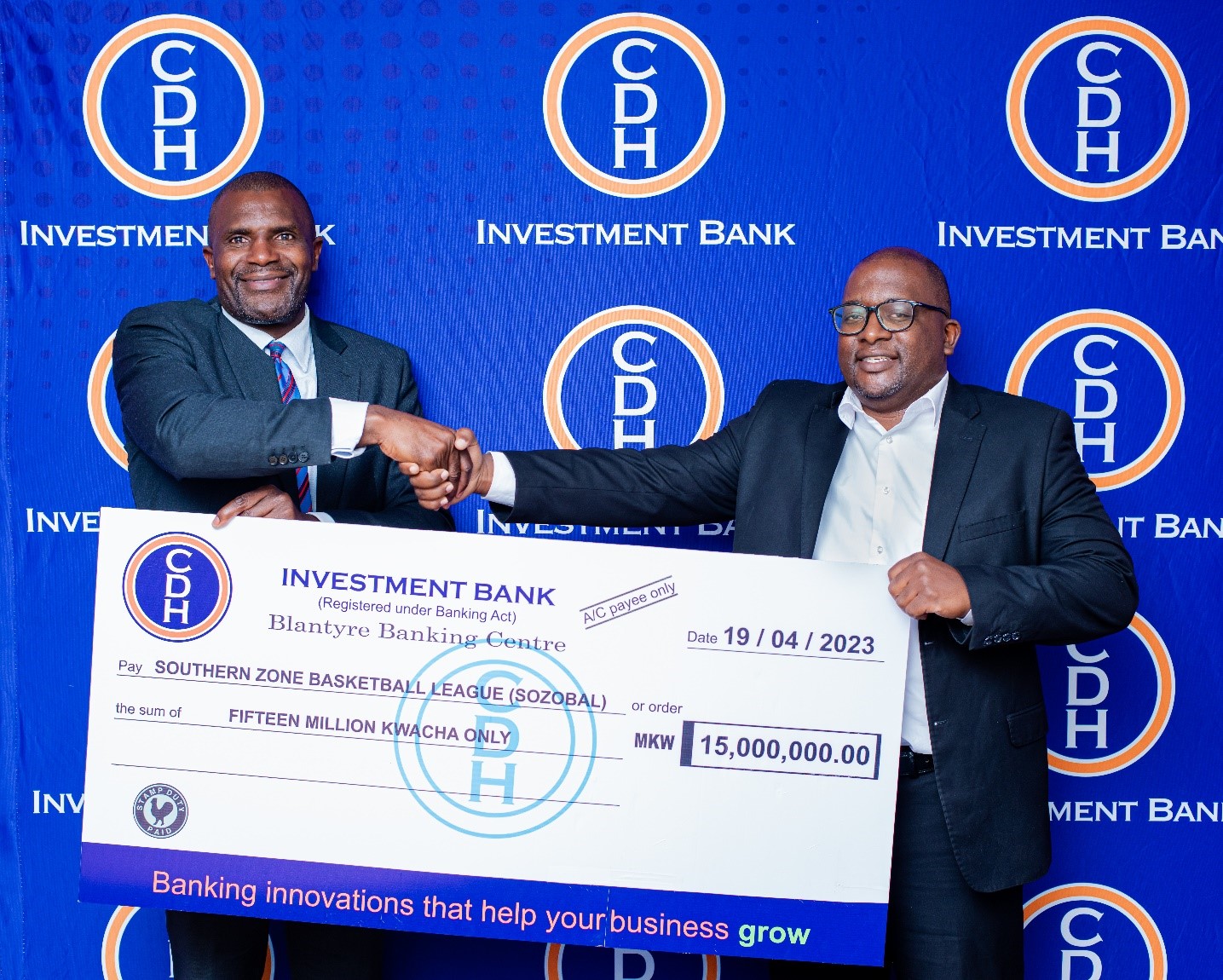 CDH Investment Bank boosts Southern Zone Basketball League (SOZOBAL) with K15million